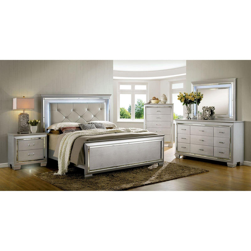 Furniture of America Bellanova Dresser Mirror CM7979SV-M IMAGE 3