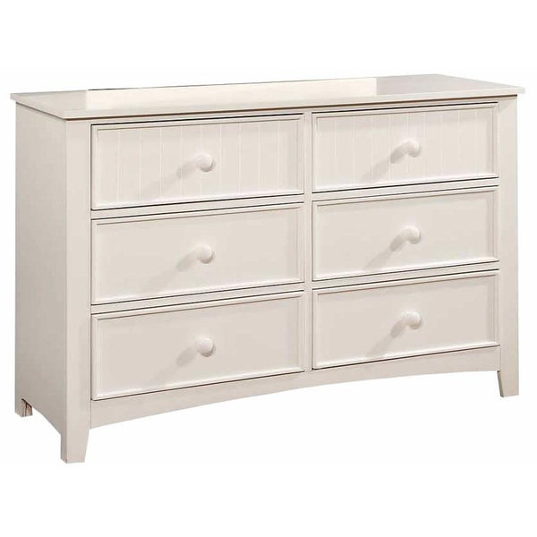 Furniture of America Corry 6-Drawer Kids Dresser CM7905WH-D IMAGE 1