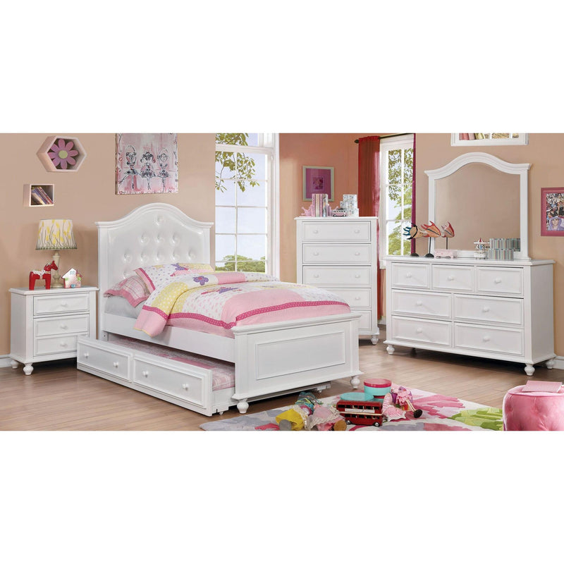 Furniture of America Olivia 7-Drawer Kids Dresser CM7155WH-D IMAGE 5