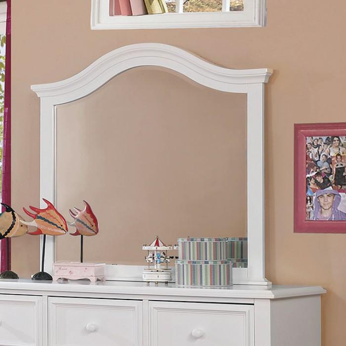 Furniture of America Kids Dresser Mirrors Mirror CM7155WH-M IMAGE 2
