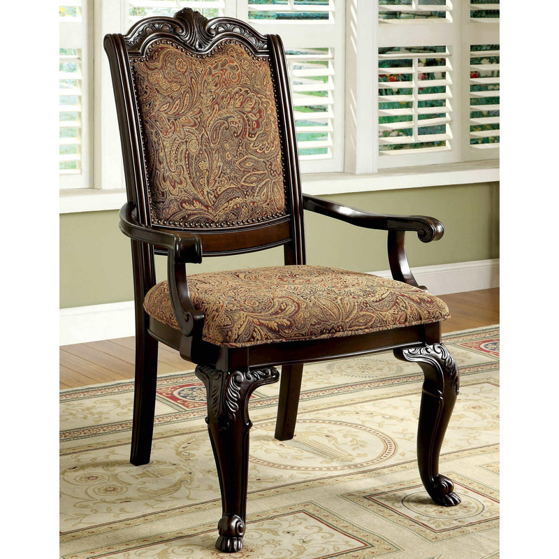 Furniture of America Bellagio Arm Chair CM3319F-AC-2PK IMAGE 2