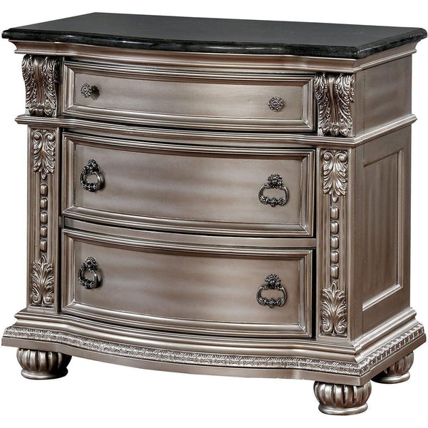 Furniture of America Fromberg 3-Drawer Nightstand CM7670CPN-N IMAGE 1