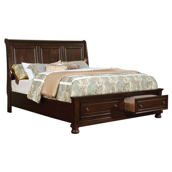 Furniture of America Castor Queen Platform Bed with Storage CM7590CH-Q-BED IMAGE 1