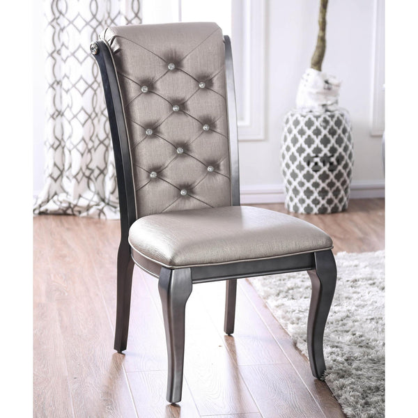 Furniture of America Amina Dining Chair CM3219GY-SC-2PK IMAGE 1