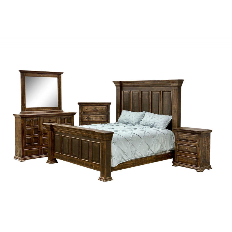 PFC Furniture Industries Lafitte Rustic King Panel Bed Lafitte-Rustic King Panel Bed IMAGE 2