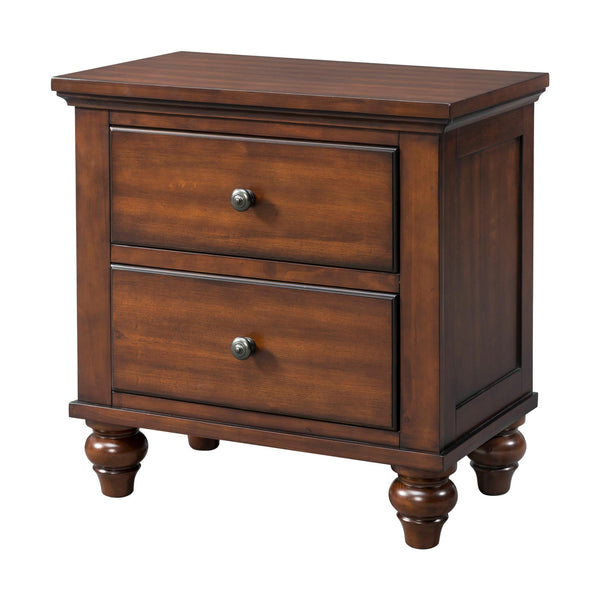 Elements International Chatham 2-Drawer Nightstand CH555NS IMAGE 1