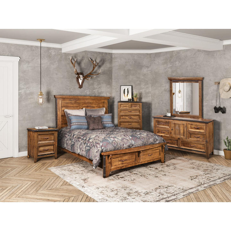 Horizon Home Furniture Urban Rustic 2-Drawer Nightstand H4365-350 IMAGE 4