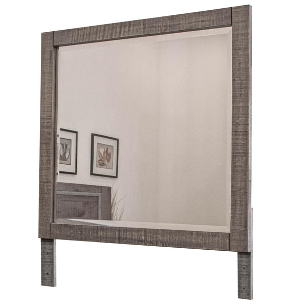 International Furniture Direct Marble Dresser Mirror IFD6391MIR IMAGE 1