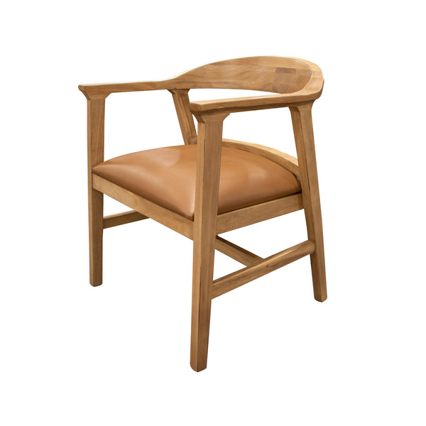 International Furniture Direct Tulum Arm Chair IFD6222CHR IMAGE 1