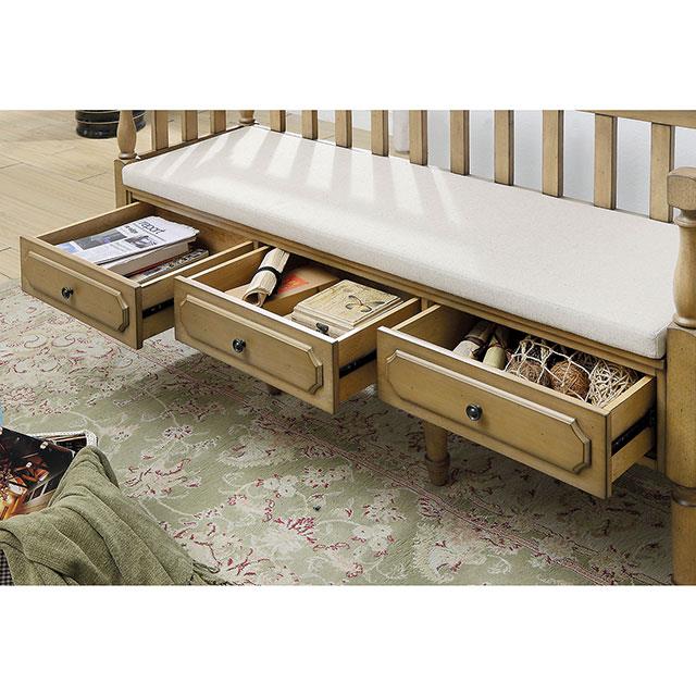 Furniture of America Home Decor Benches CM-BN6359NT IMAGE 2
