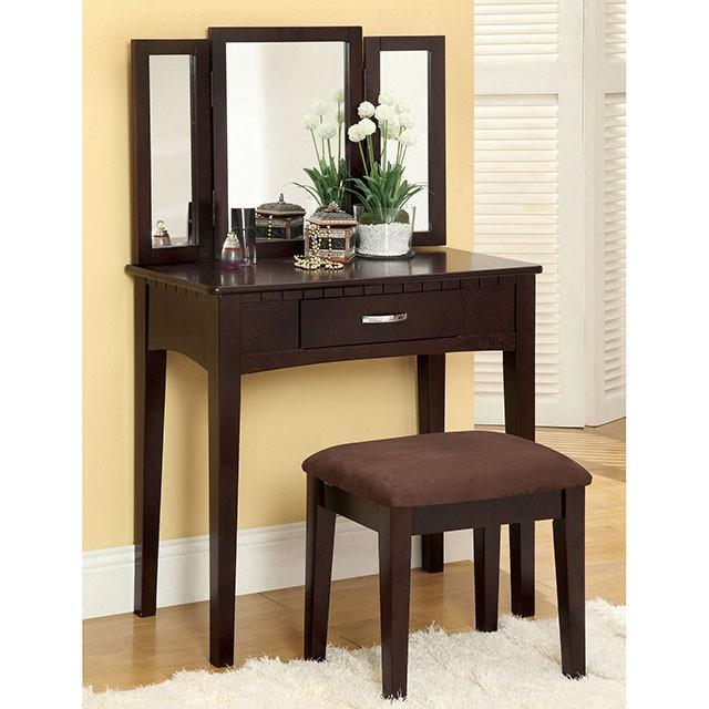 Furniture of America Potterville Vanity Table CM-DK6490EXP IMAGE 2