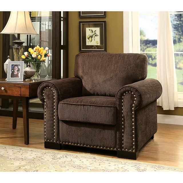 Furniture of America Rydel Stationary Fabric Chair CM6127CH IMAGE 3
