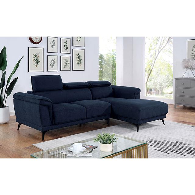 Furniture of America Napanee Sectional CM6254BL-SECT IMAGE 2