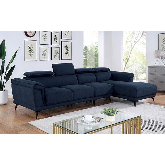Furniture of America Napanee Sectional CM6254BL-SECT IMAGE 3