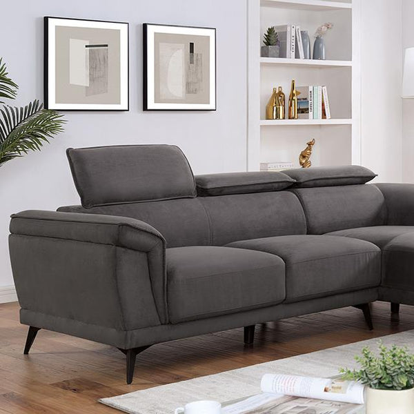 Furniture of America Napanee Sectional CM6254GY-SECT IMAGE 1