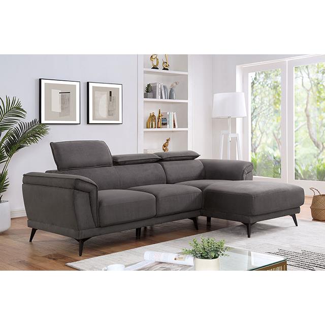Furniture of America Napanee Sectional CM6254GY-SECT IMAGE 2
