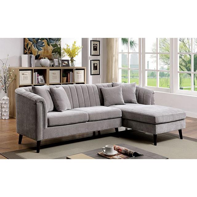 Furniture of America Goodwick Fabric Sectional CM6947-SECT IMAGE 2
