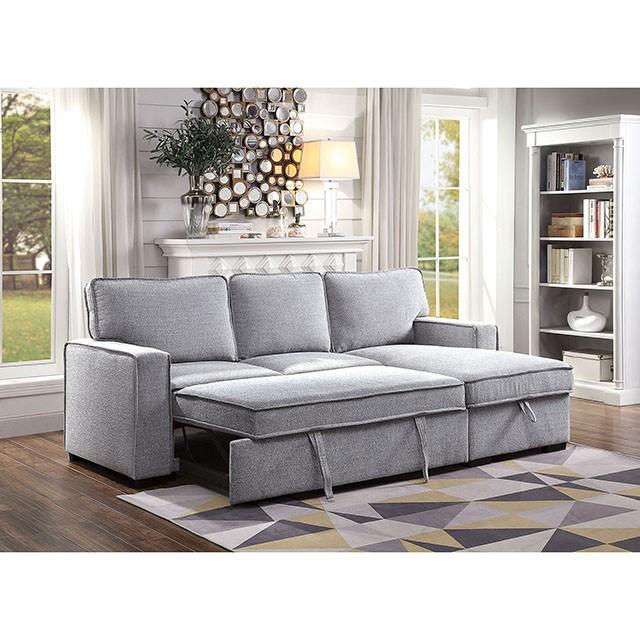 Furniture of America Ines Fabric Sectional CM6964-SECT IMAGE 3