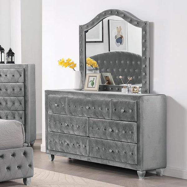 Furniture of America Zohar 7-Drawer Dresser CM7130GY-D IMAGE 1
