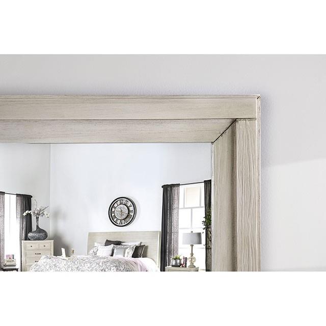 Furniture of America Tywyn Dresser Mirror CM7365WH-M IMAGE 3