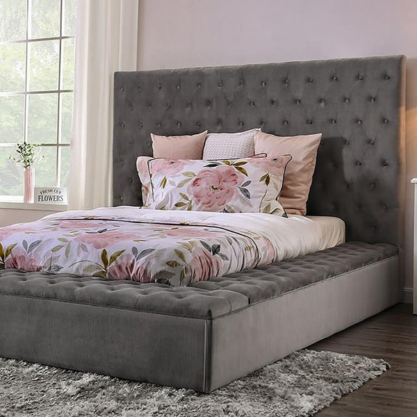 Furniture of America Golati Queen Bed CM7895GY-Q-BED IMAGE 1