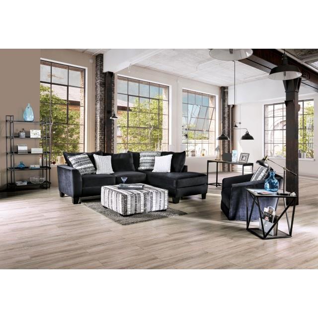 Furniture of America Modbury Fabric Sectional SM5160-SECT IMAGE 2