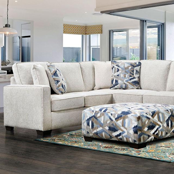 Furniture of America Heathfield Fabric Sectional SM5403-SECT IMAGE 1