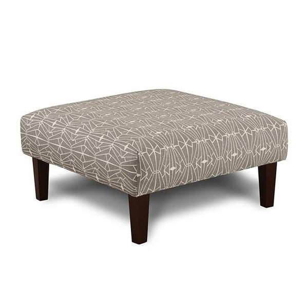 Furniture of America Parker Fabric Ottoman SM8563-OT-EC IMAGE 1