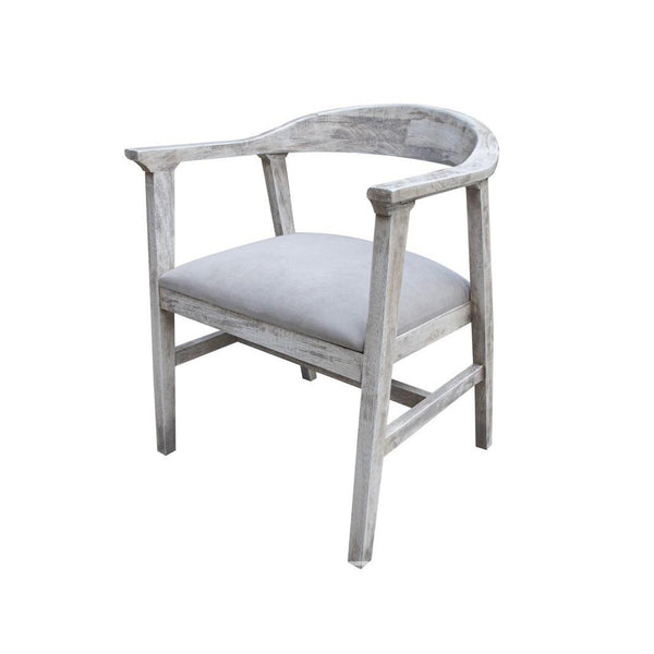 International Furniture Direct Sahara Arm Chair IFD2951CHRWT IMAGE 1