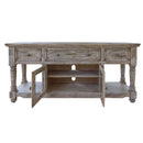 International Furniture Direct Aruba TV Stand with Cable Management IFD7331STNDS70 IMAGE 2