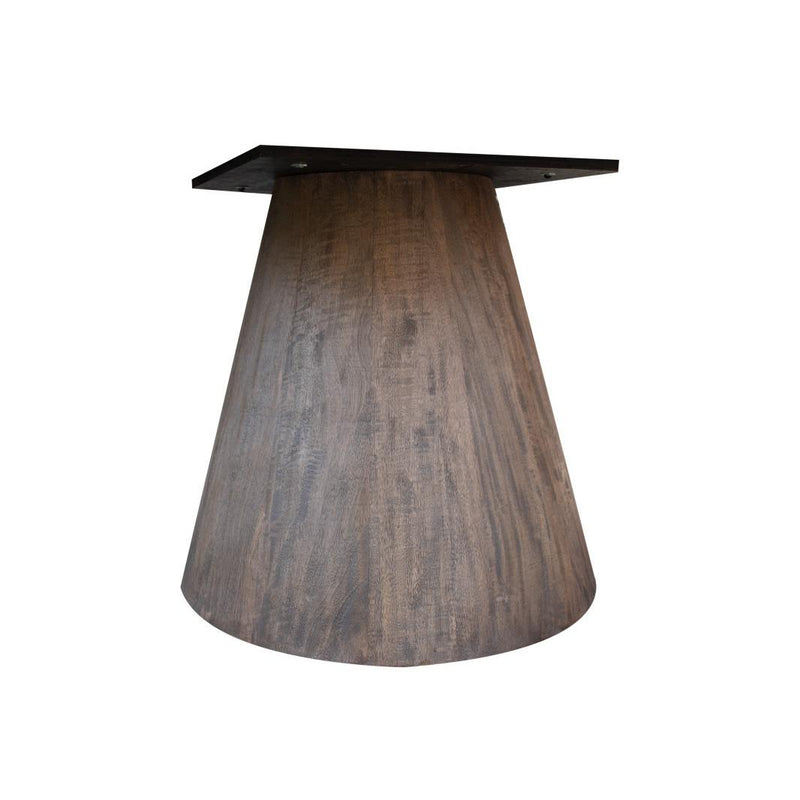 International Furniture Direct Round Sahara Dining Table with Pedestal Base IFD2951RNDTP/IFD2951RNDBA IMAGE 3