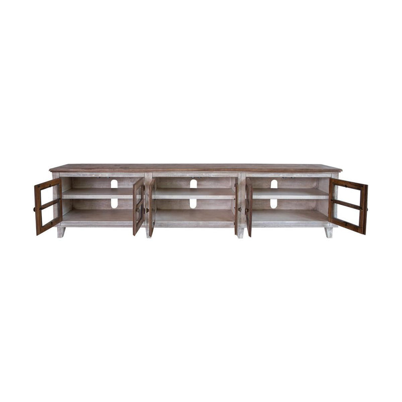 International Furniture Direct Sahara TV Stand with Cable Management IFD2951STN93 IMAGE 2