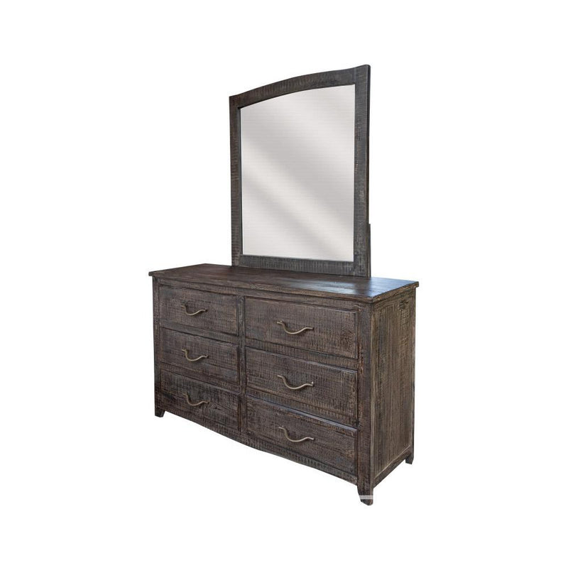 International Furniture Direct Nogales Dresser Mirror IFD5801MIR IMAGE 2