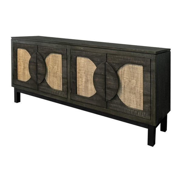 International Furniture Direct Accent Cabinets Cabinets IFD8081CNSBK IMAGE 1