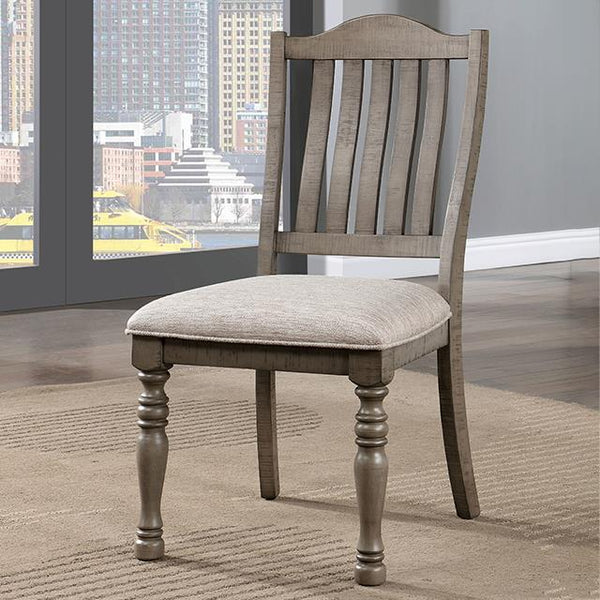 Furniture of America Newcastle Dining Chair CM3254GY-SC-2PK IMAGE 1