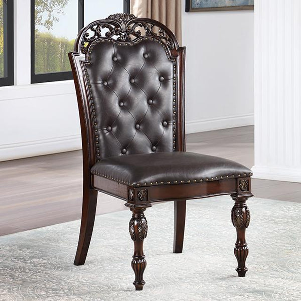 Furniture of America Nouvelle Dining Chair CM3256CH-SC-2PK IMAGE 1