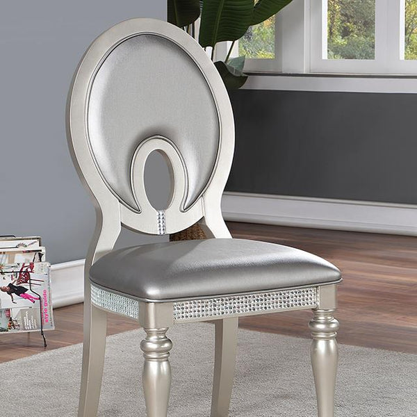 Furniture of America Cathalina Dining Chair CM3541SV-SC-2PK IMAGE 1
