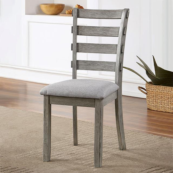 Furniture of America Laquila Dining Chair CM3542GY-SC-2PK IMAGE 1