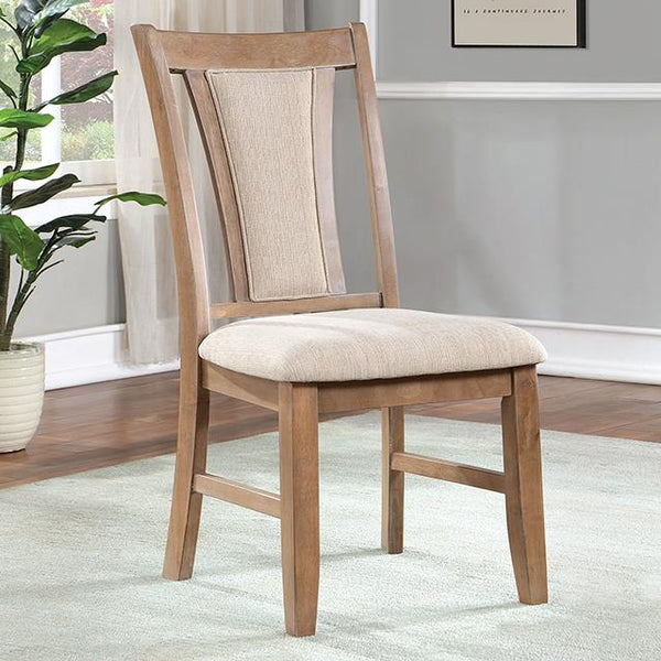 Furniture of America Upminster Dining Chair CM3984NT-SC-2PK IMAGE 1