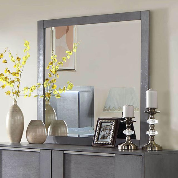 Furniture of America Regulus Dresser Mirror CM7475GY-M IMAGE 1
