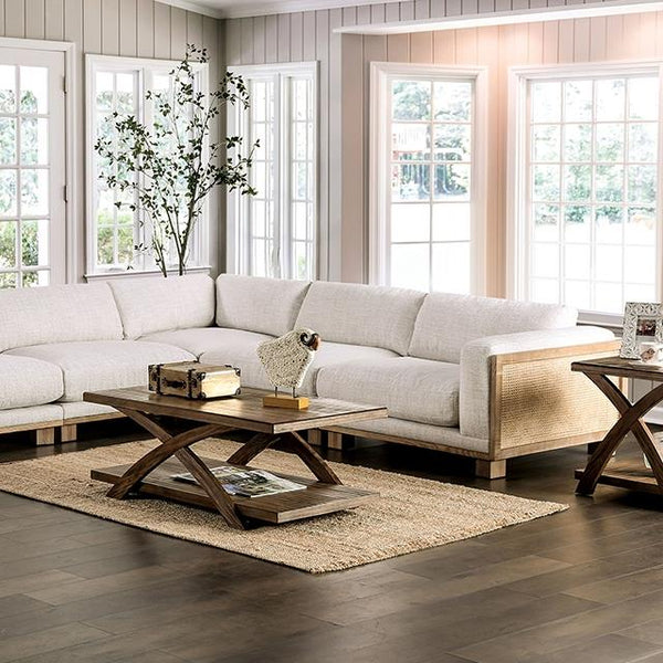 Furniture of America Arendal Fabric Sectional CM9984-SECT IMAGE 1