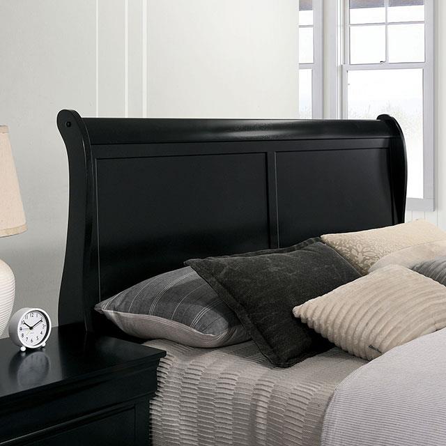 Furniture of America Louis Philippe Queen Bed FM7866BK-Q-BED IMAGE 4