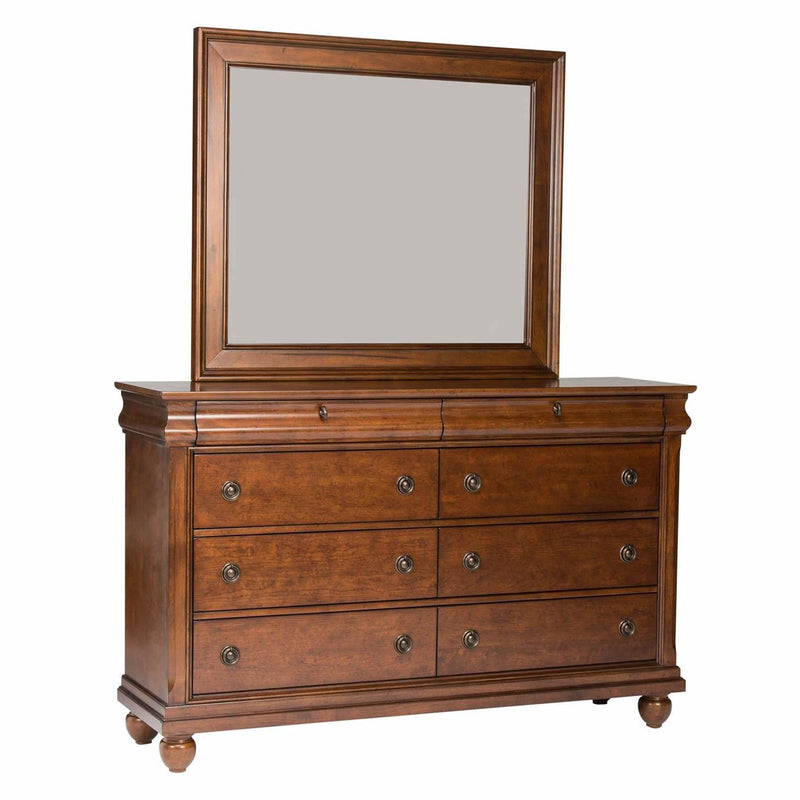  Liberty Furniture Industries Inc. Rustic Traditions 8-Drawer Dresser 589-BR31 IMAGE 10