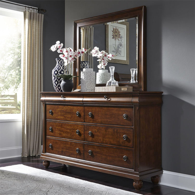  Liberty Furniture Industries Inc. Rustic Traditions 8-Drawer Dresser 589-BR31 IMAGE 11