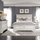  Liberty Furniture Industries Inc. Abbey Park 520-BR-KPBDMN 6 pc King Panel Bedroom Set IMAGE 1