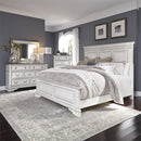  Liberty Furniture Industries Inc. Abbey Park 520-BR-KPBDMC 6 pc King Panel Bedroom Set IMAGE 1