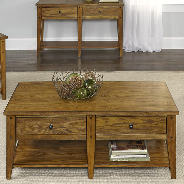  Liberty Furniture Industries Inc. Lake House Cocktail Table 110-OT1010 IMAGE 1