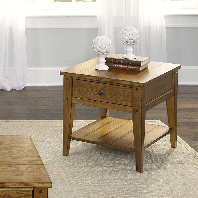  Liberty Furniture Industries Inc. Lake House End Table 110-OT1020 IMAGE 1
