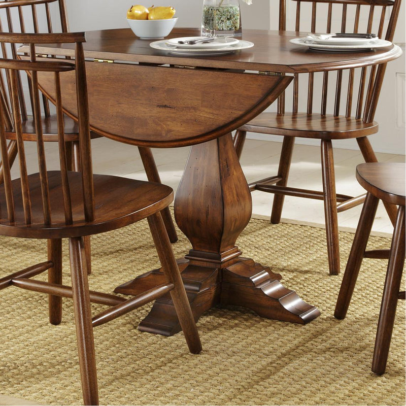  Liberty Furniture Industries Inc. Round Creations II Dining Table with Pedestal Base 38-T4242 IMAGE 1
