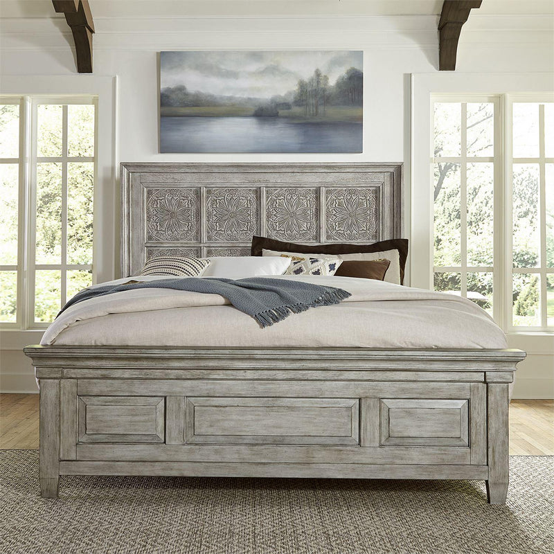  Liberty Furniture Industries Inc. Heartland 824-BR-OQPBDMC 6 pc Queen Panel Bedroom Set IMAGE 2